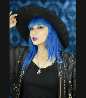 Collier original steampunk Arachnée bijou mécanique