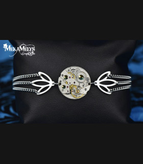 Bracelet Steampunk Selvane | MekaMelys