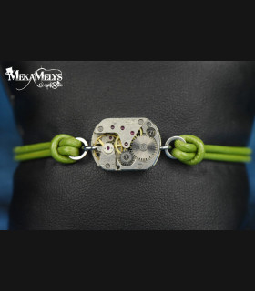 Bracelet Steampunk Atlas - Bijou Mecanique | MekaMelys