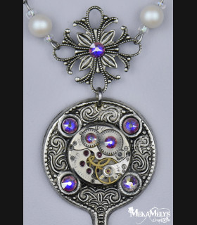 Collier original Steampunk Chronostasis