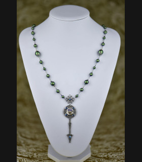 Collier original Steampunk Chronostasis