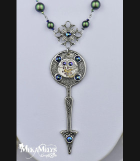 Collier original Steampunk Chronostasis