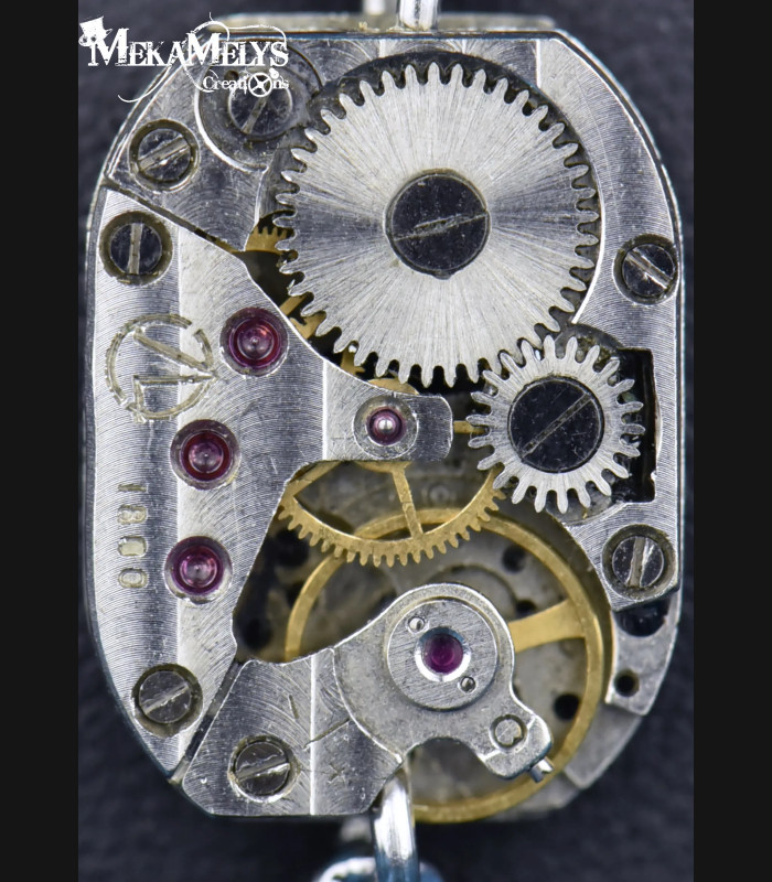 Bracelet Steampunk original Hélios | MekaMelys