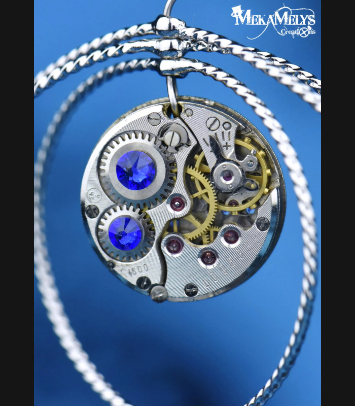 Boucles d'oreilles orignales steampunk Atomic