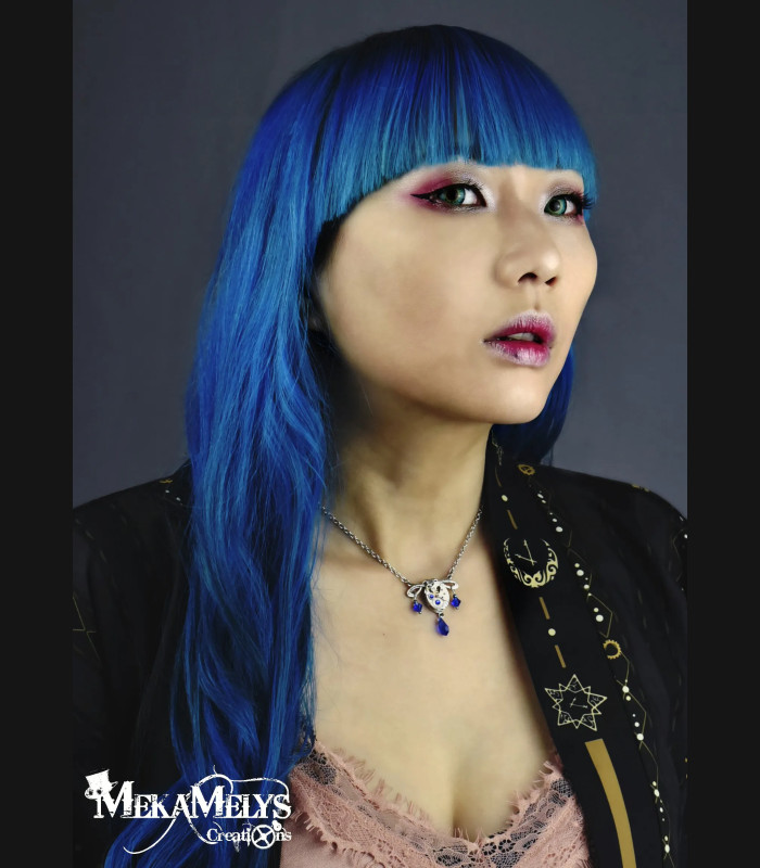 Collier original femme steampunk  Slavia