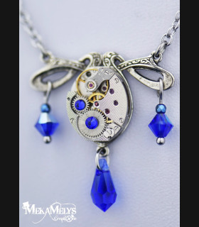 Collier original femme steampunk  Slavia