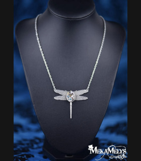 Collier Steampunk libellule | MekaMelys