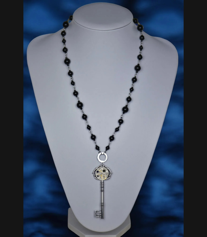 Collier Clé Temps pour elle