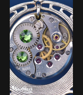 Boucles d'oreilles originales steampunk Bellatrix