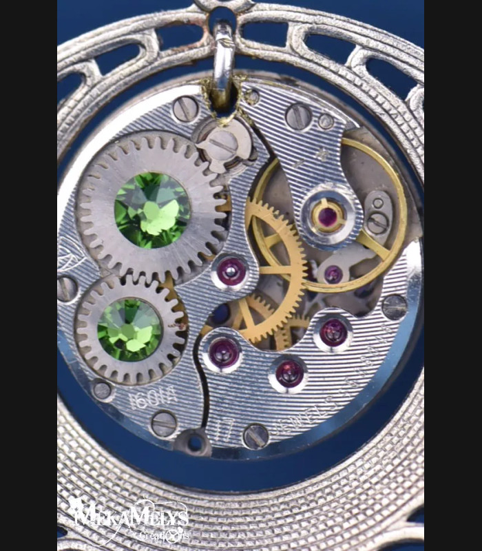 Boucles d'oreilles originales steampunk Bellatrix