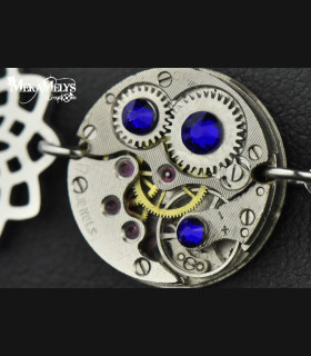 Bracelet Steampunk Flower