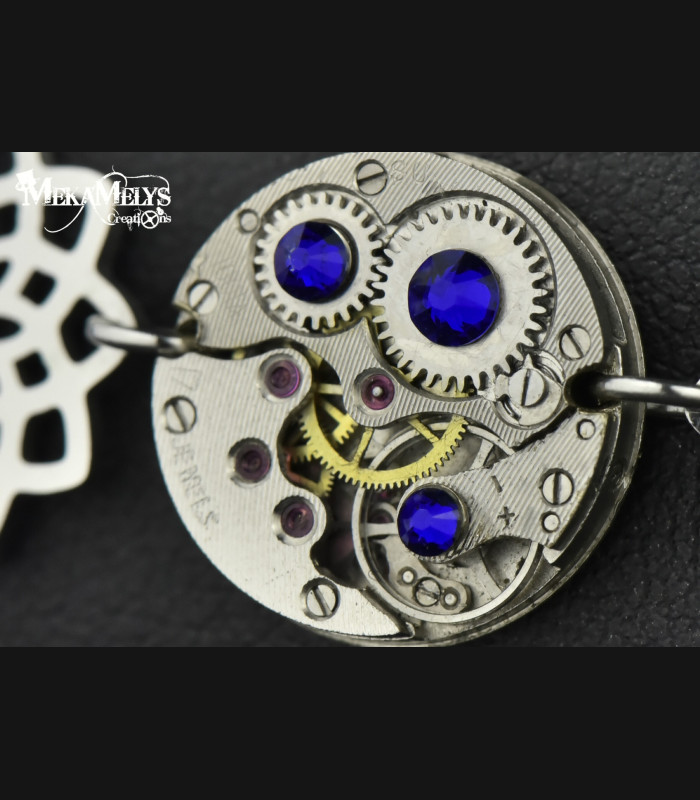 Bracelet Steampunk Flower