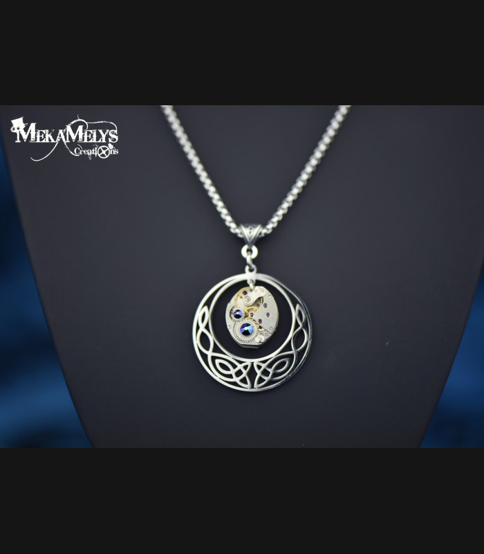 Collier elfique Steampunk Freya