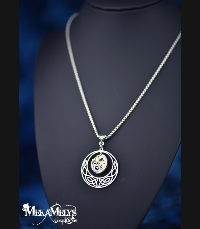 Collier elfique Steampunk Freya