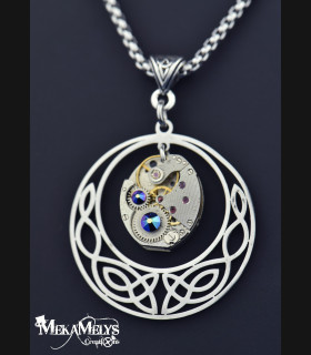 Collier elfique Steampunk Freya