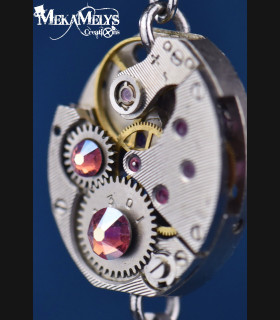 Boucles d'Oreilles Steampunk originales Thunder | MekaMelys