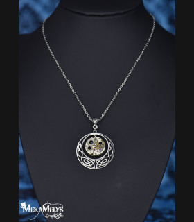 Collier elfique Steampunk Freya