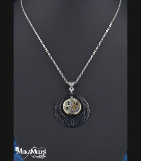 Collier elfique Steampunk Freya