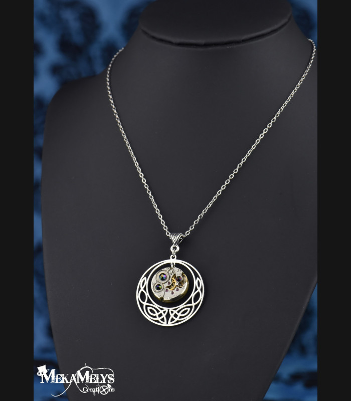 Collier elfique Steampunk Freya