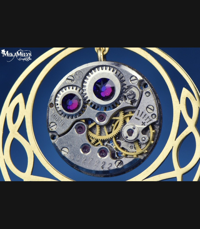 Boucles d'oreilles Elfiques Celtiques Steampunk