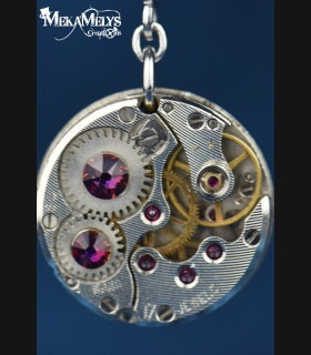 Boucles d'oreilles steampunk Simple minds