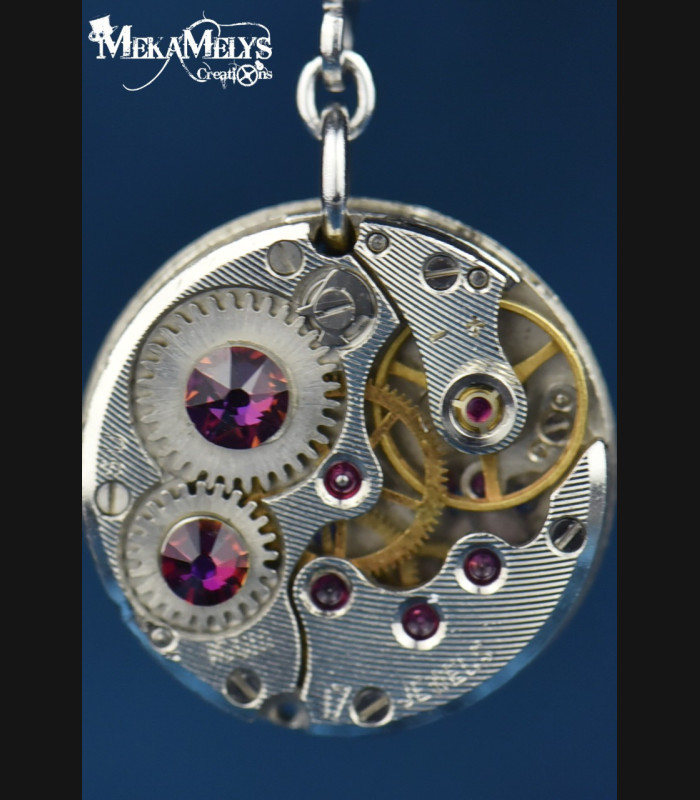 Boucles d'oreilles steampunk Simple minds