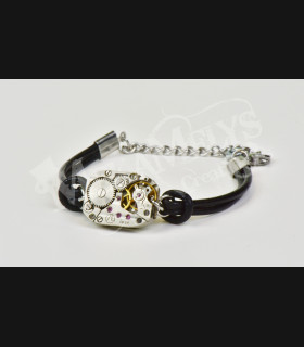 Bracelet cuir "Quantum"