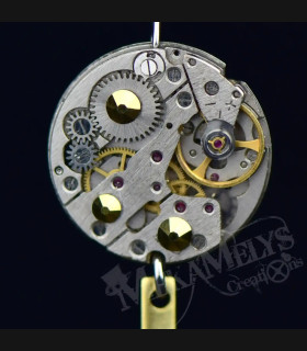 Boucles d'Oreilles Steampunk pendantes Pendul'or | MekaMelys