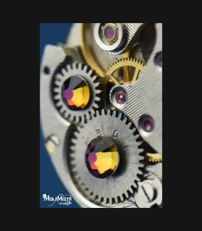 Boucles d'oreilles Rock Mécaniques - Pendentif Flèche - Bijoux Steampunk Unique