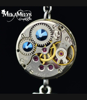 Boucles d'oreilles Rock Mécaniques - Pendentif Flèche - Bijoux Steampunk Unique