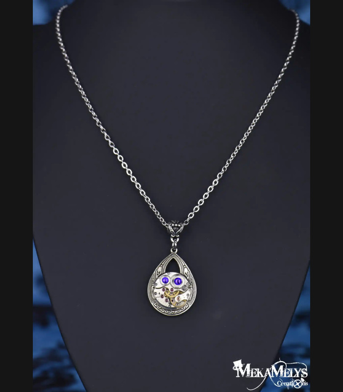 Collier steampunk Osmosis