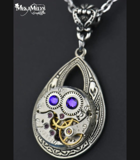 Collier steampunk Osmosis