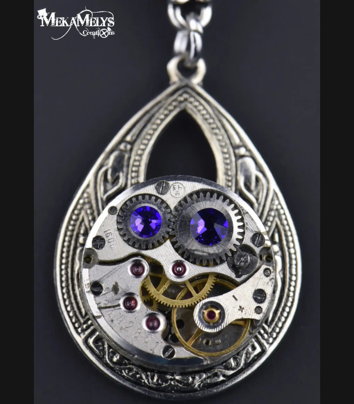 Collier steampunk Osmosis