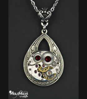Collier steampunk Osmosis