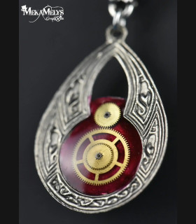 Collier steampunk Osmosis