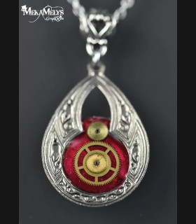 Collier steampunk Osmosis