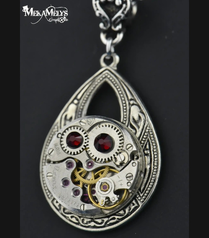 Collier steampunk Osmosis