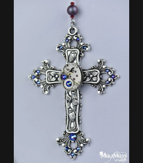 Collier Steampunk Chapelet Lazarus