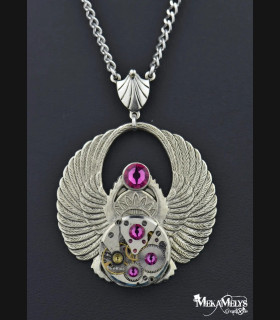 Collier sautoir Scarabée : Bijoux originaux et tendance