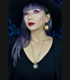 Collier Steampunk mécanique Oculus | MekaMelys