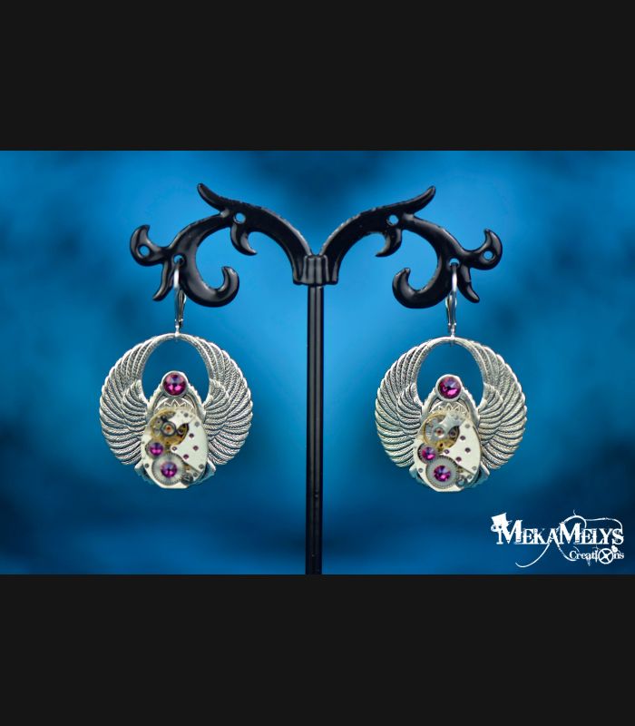 Boucles d'Oreilles Scarabée : Bijoux originaux et tendance