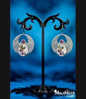 Boucles d'Oreilles Scarabée : Bijoux originaux et tendance