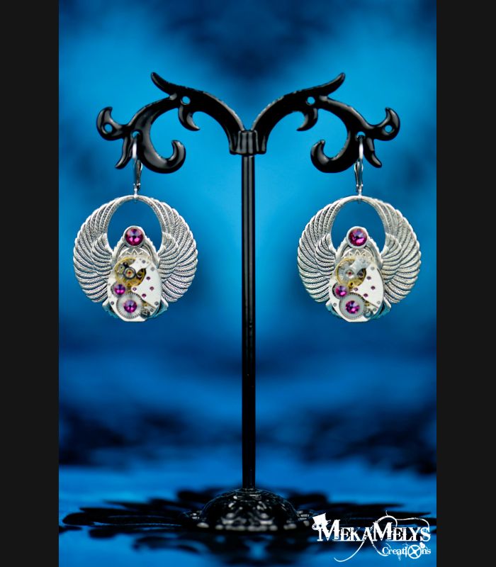 Boucles d'Oreilles Scarabée : Bijoux originaux et tendance