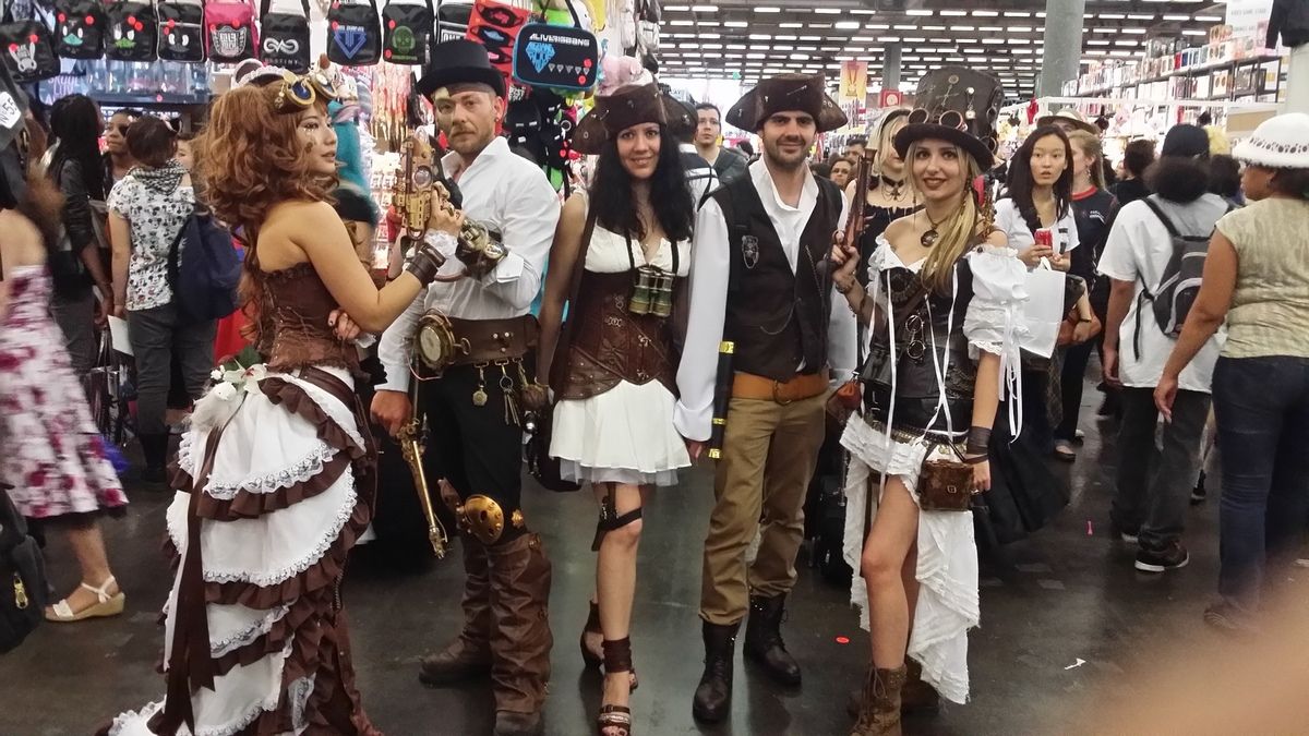 Du steampunk et autres magnifiques costumes de Japan Expo