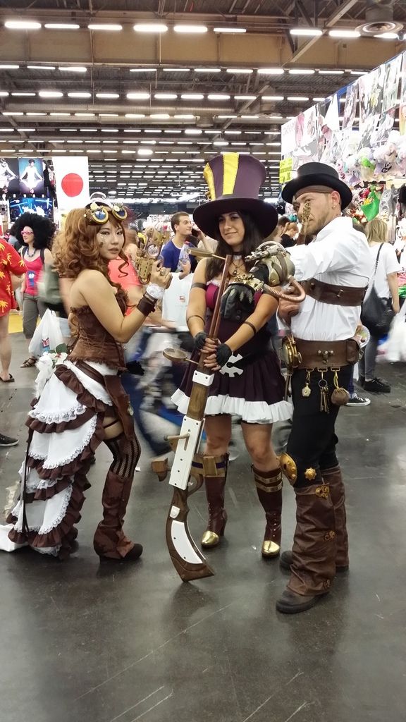 Du steampunk et autres magnifiques costumes de Japan Expo