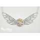 Necklace "Dragonfly" Amethyst