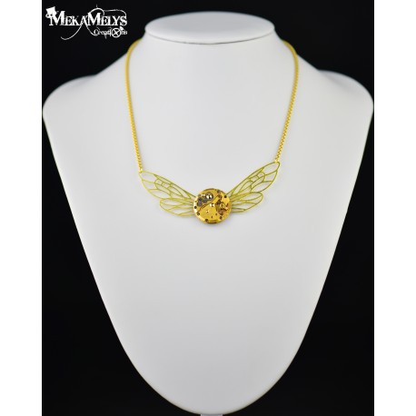 Collier "Dragonfly " Gold