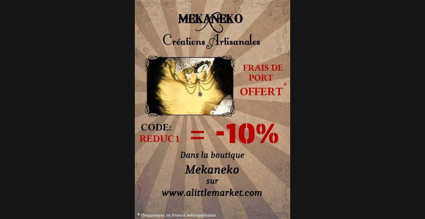 INTERLUDE BIJOUX Steampunk : lancement de la boutique