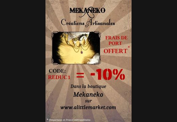INTERLUDE BIJOUX Steampunk : lancement de la boutique